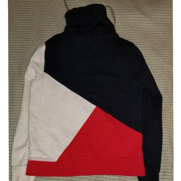 Womens Tommy Denim pullover - Picture 2 of 2